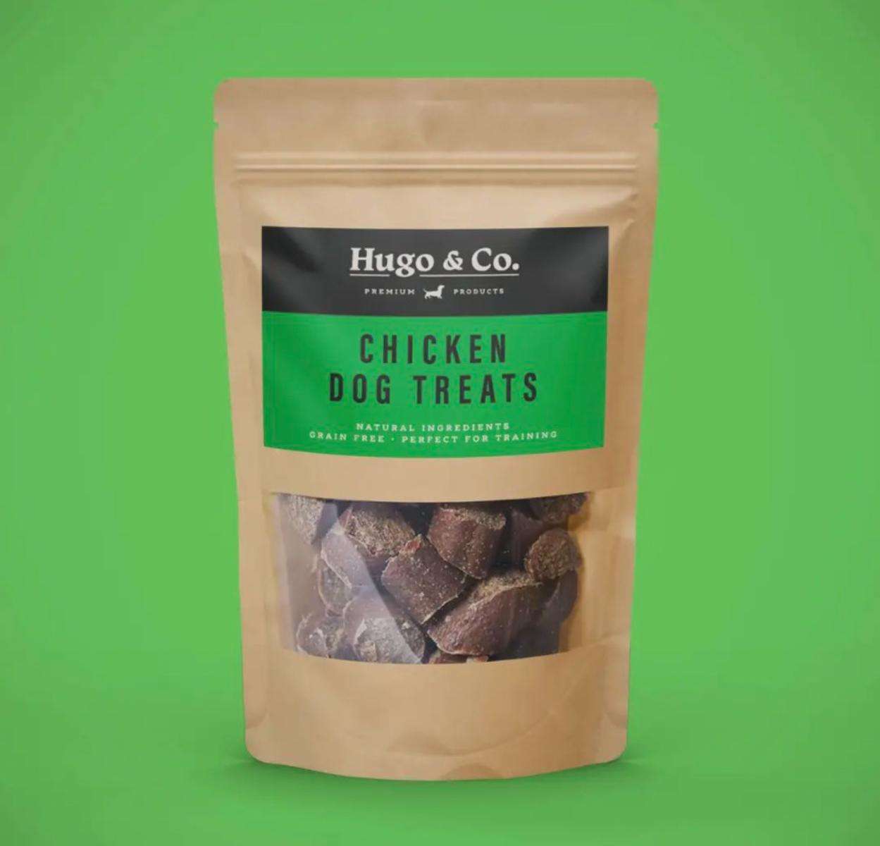 Hugo & Co. Chicken Dog Treats from Haus of Hank