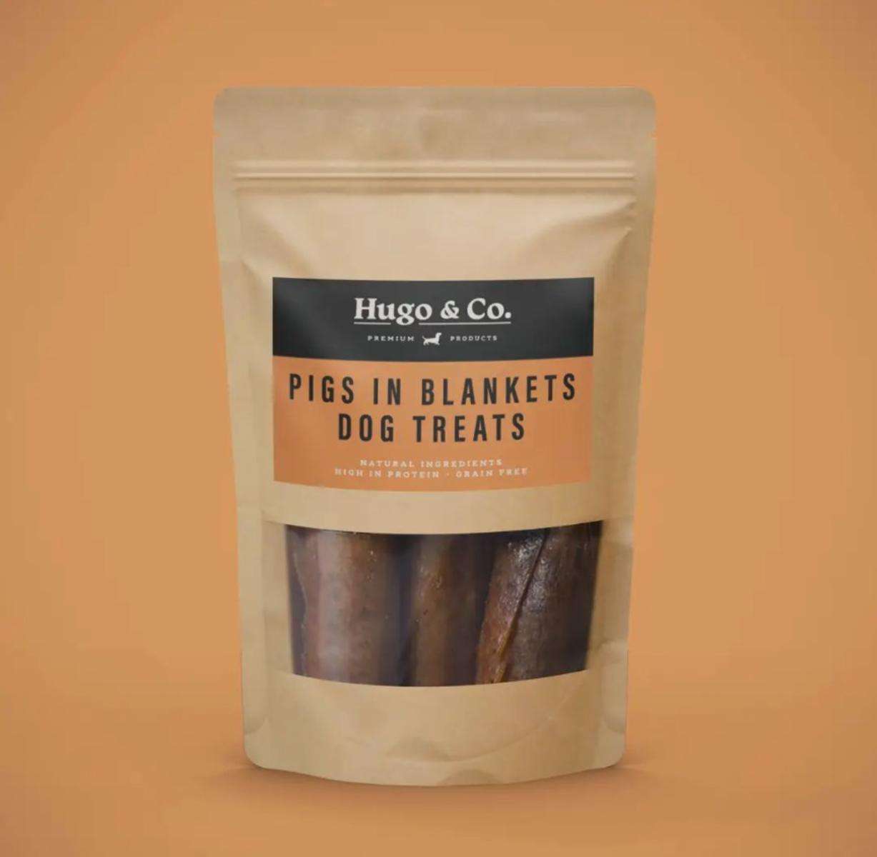 Hugo & Co. Pigs in Blankets Dog Treats from Haus of Hank