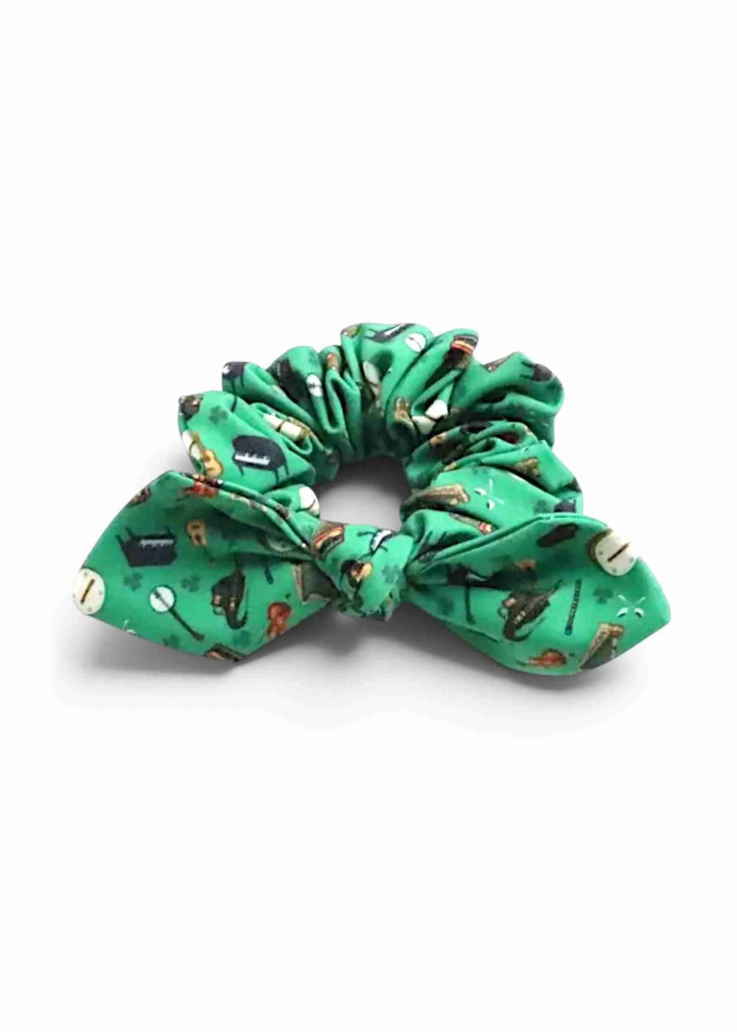 Paws at the Fleadh Scrunchie — matching scrunchie from Haus of Hank
