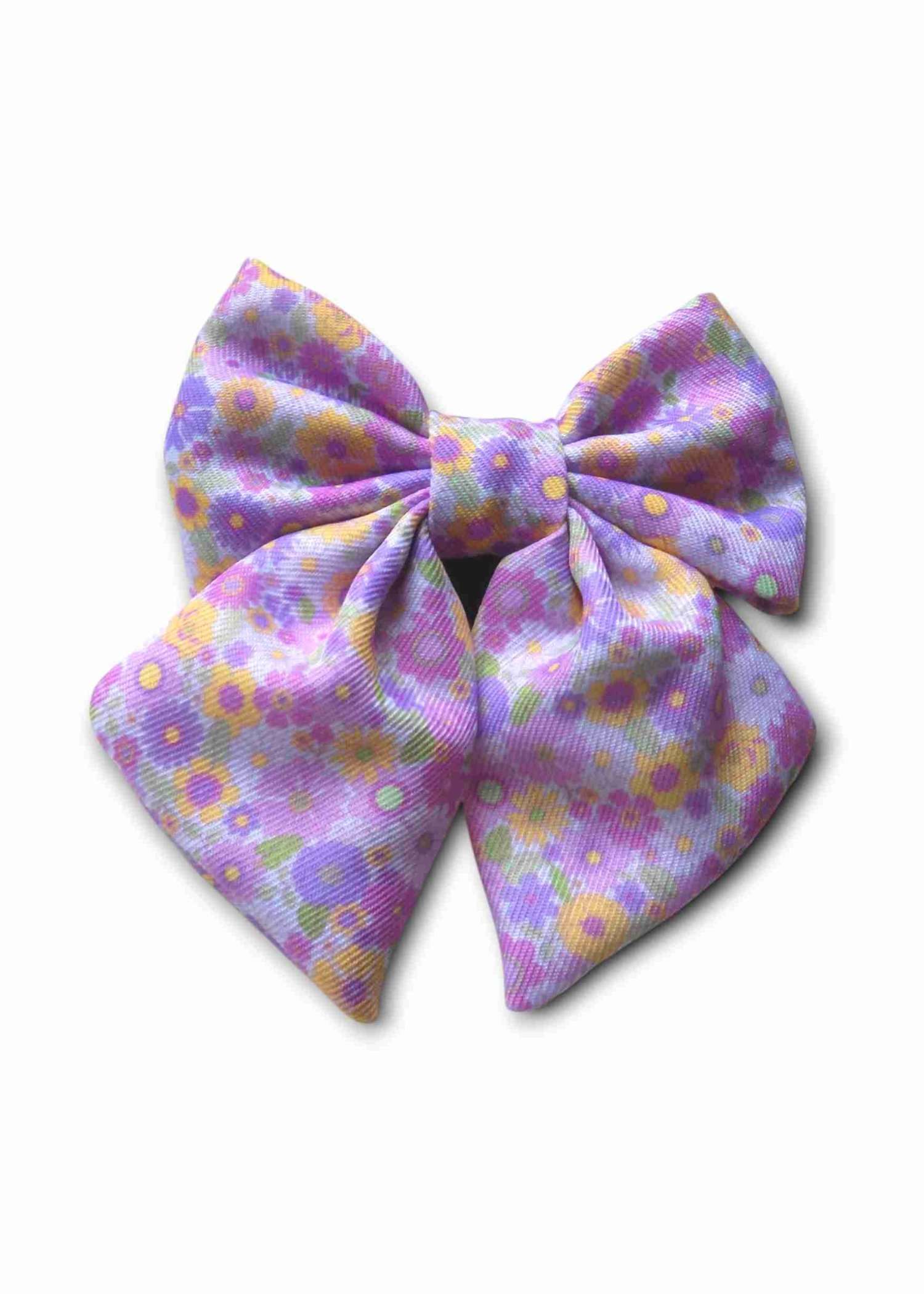Wildflower Wander Medium Sailor Bow — sailor bow for dogs from Haus of Hank
