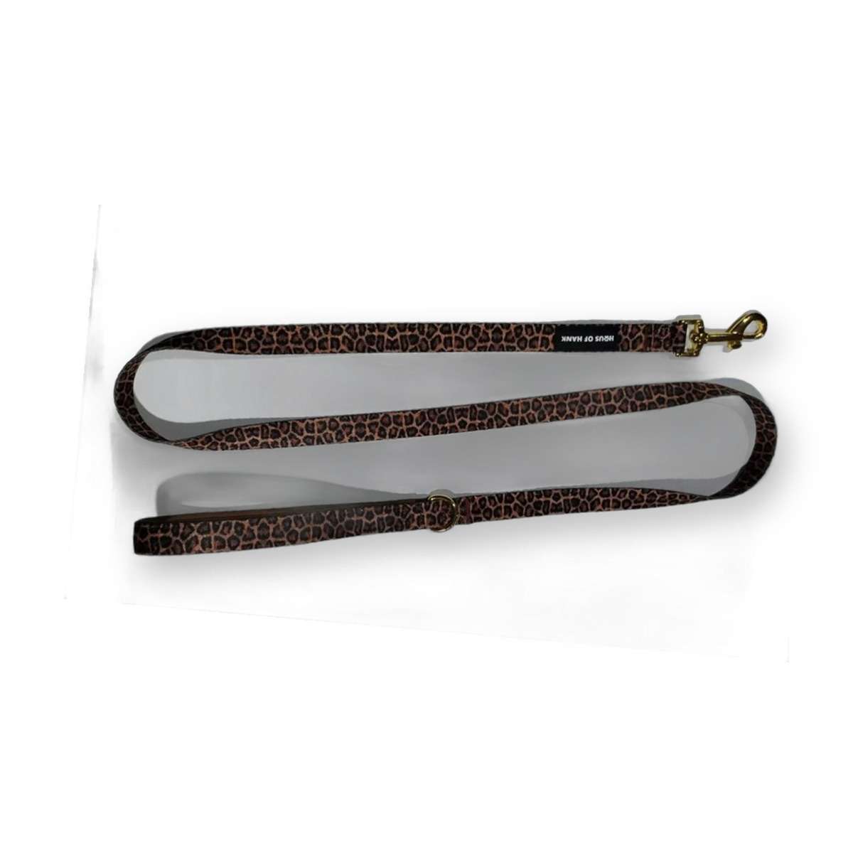 Paws gone WILD Comfort Control Lead — leopard print dog lead from Haus of Hank
