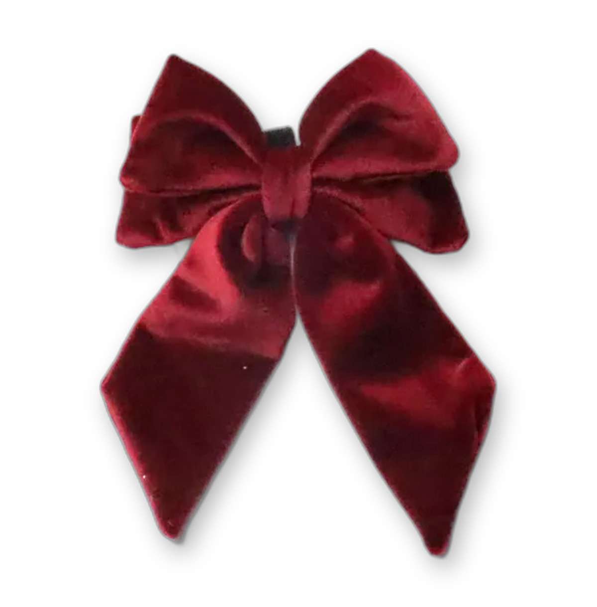 Red Velvet Large Sailor Bow — red velvet large dog sailor bow from Haus of Hank
