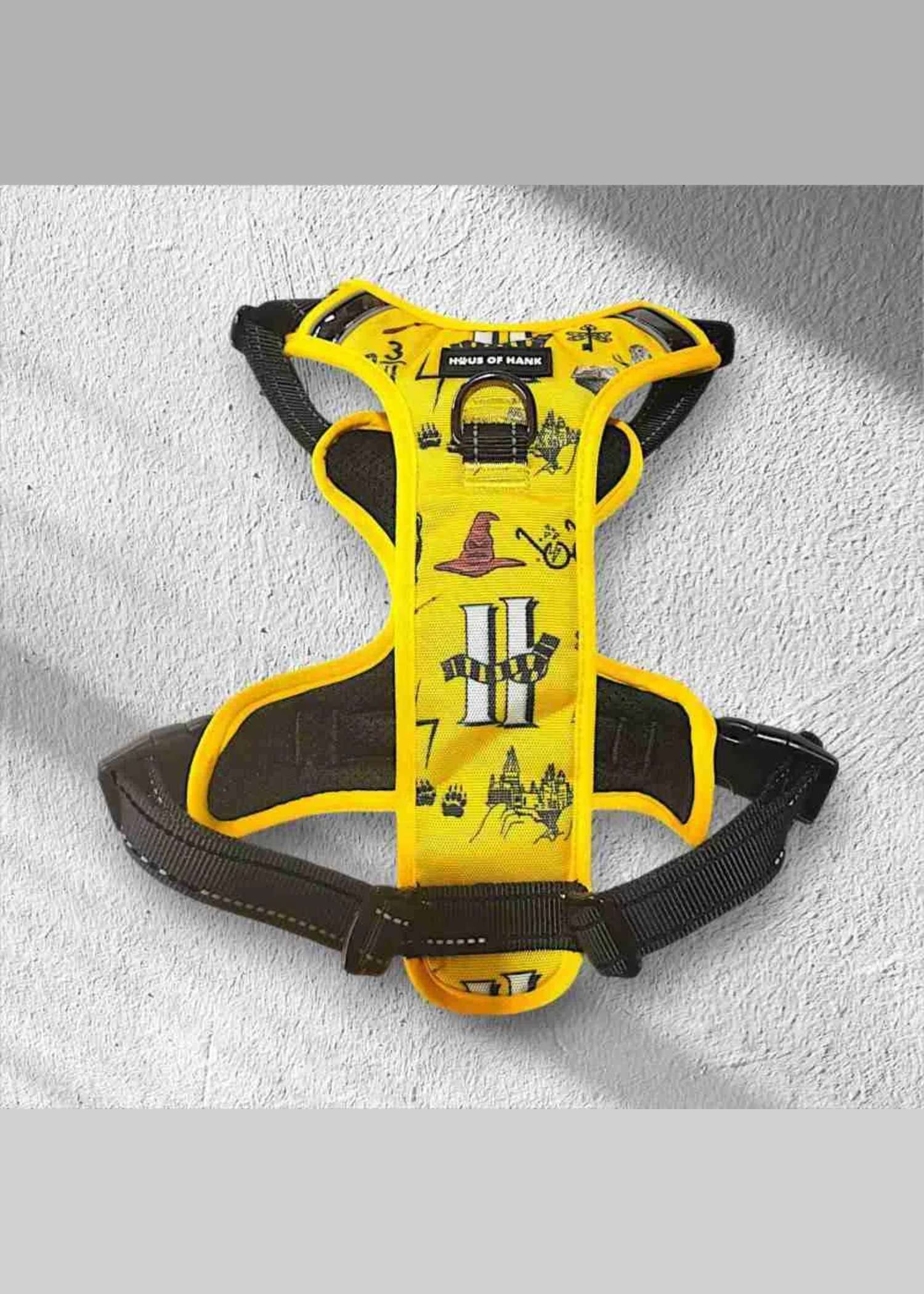 Hufflepuff No Pull Handle Harness
