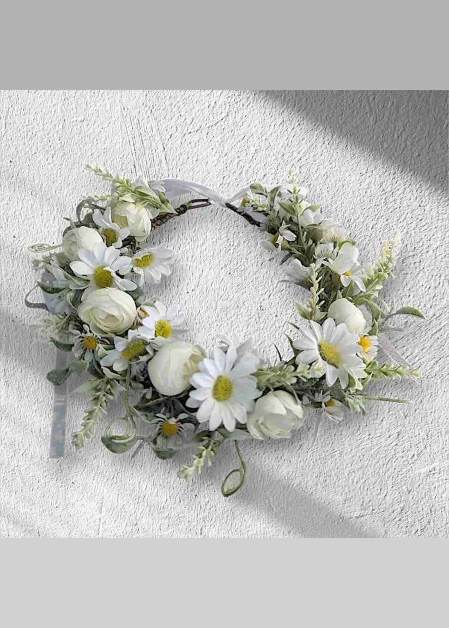 Flower Garland Ivory daisy
