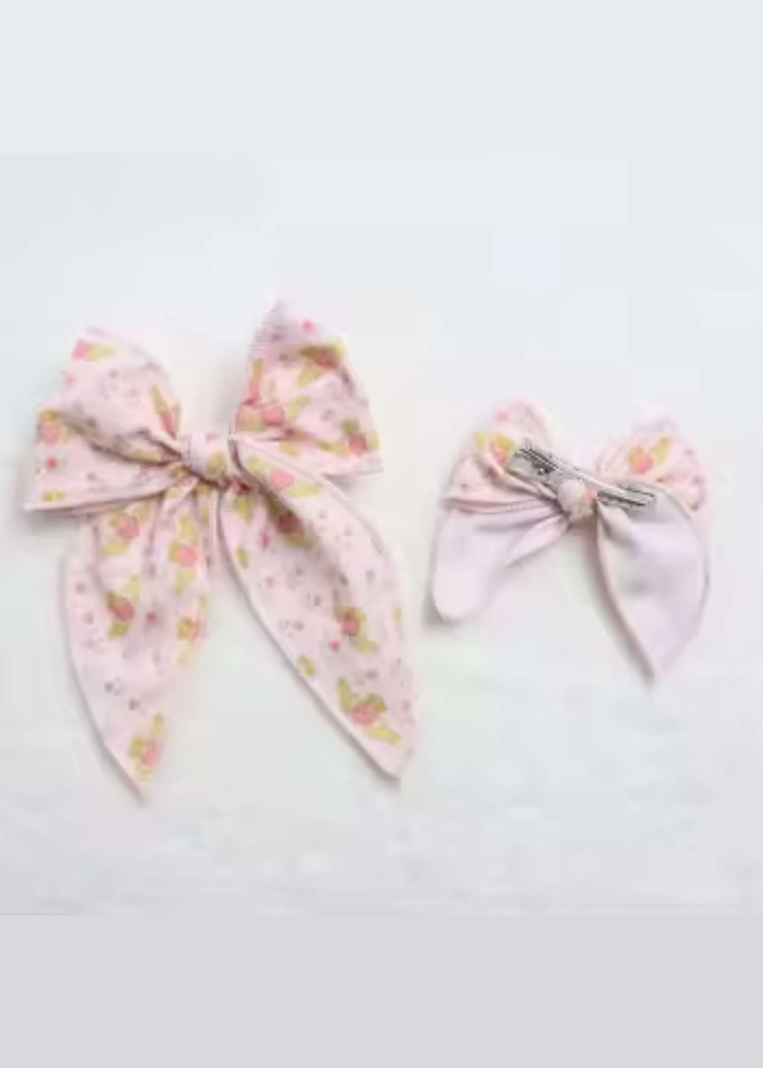 Blush Claddagh Small Hair Bow — Haus of Hank (view 2)