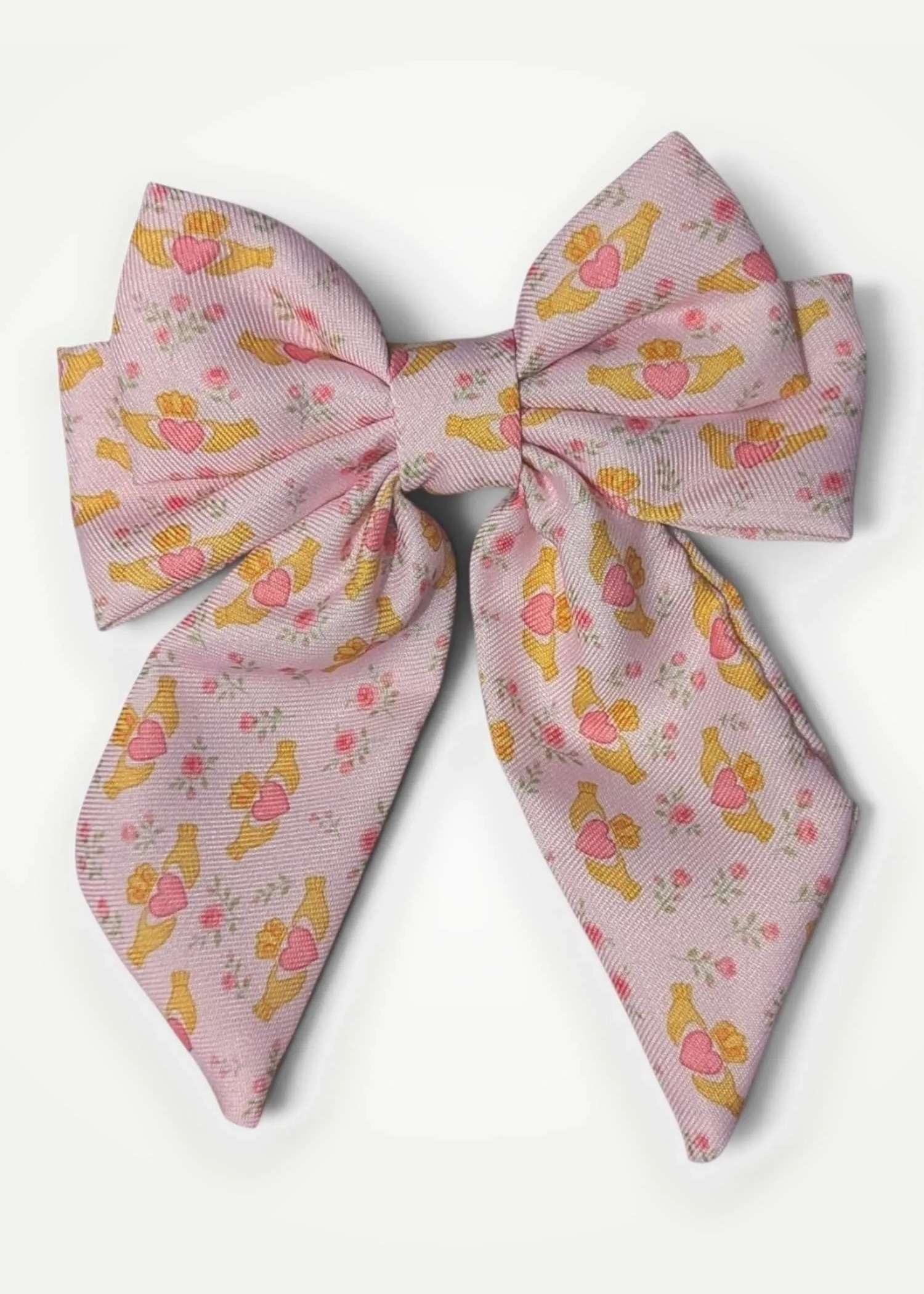 Blush Claddagh Large Sailor Bow