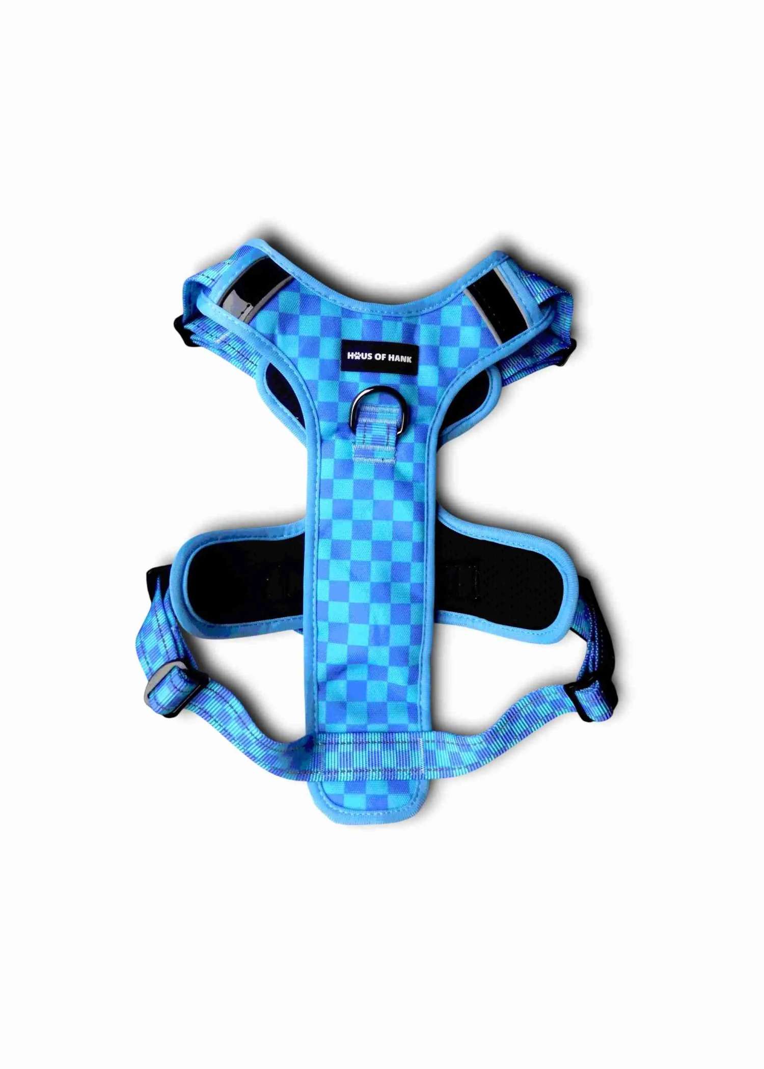 Sit-Stay Squares Haus Control Harness — adjustable control dog harness from Haus of Hank