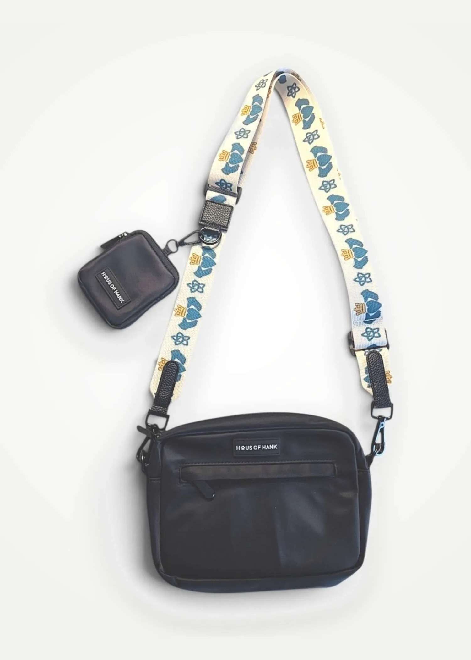 The Haus Original Walking Bag with Emerald Claddagh Strap