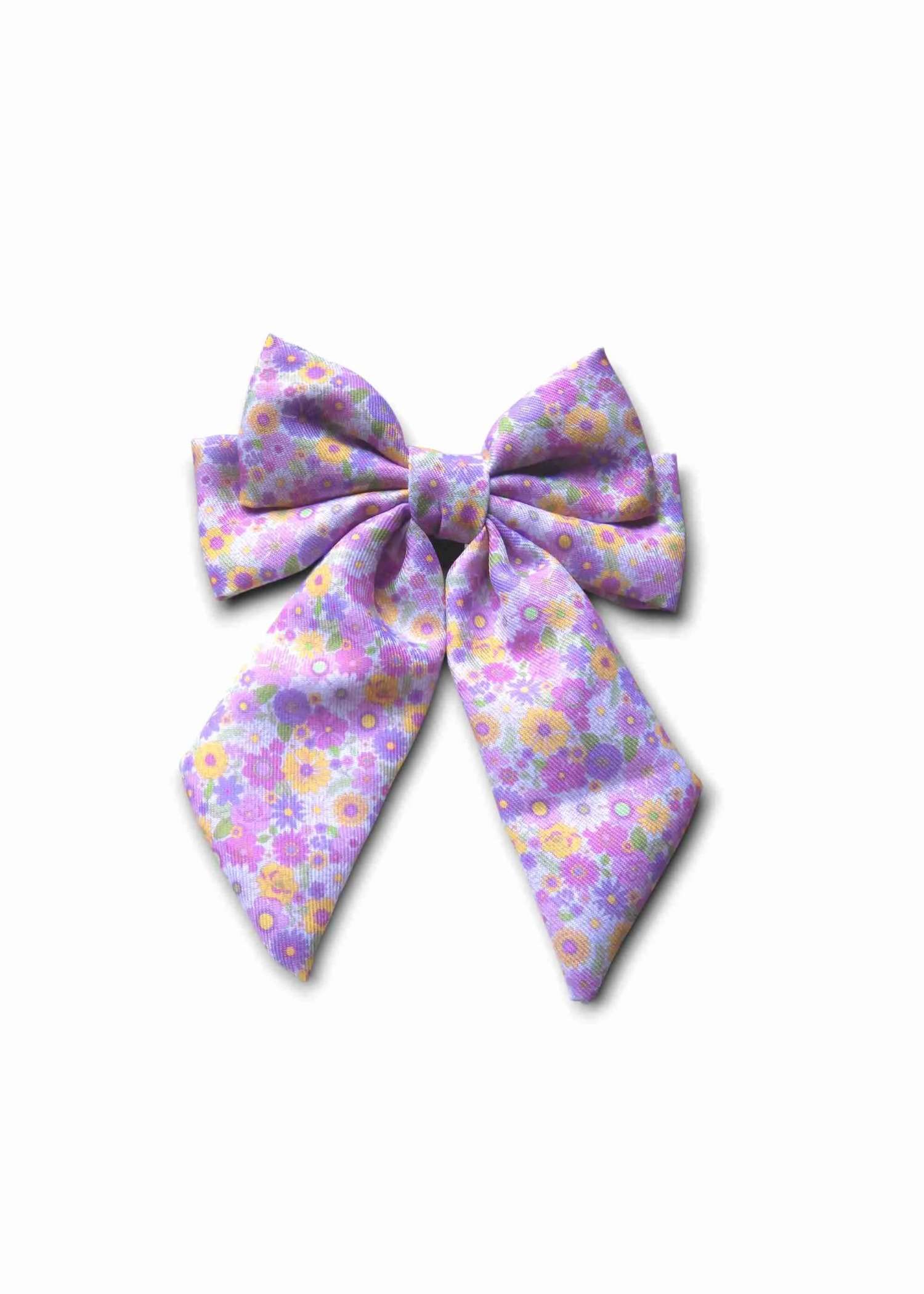Wildflower Wander Large Sailor Bow — sailor bow for dogs from Haus of Hank