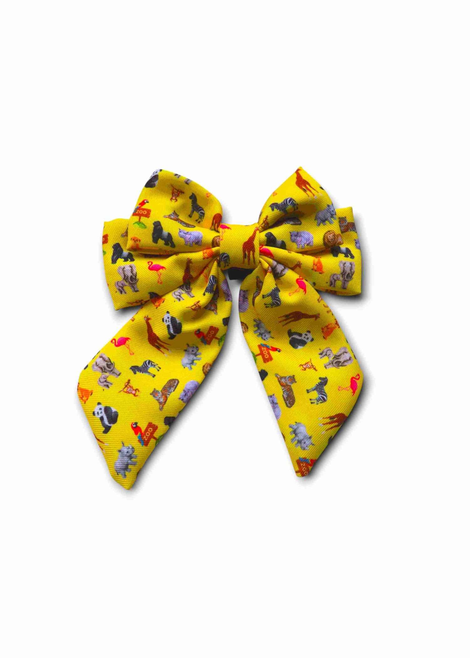 Golden Zookeeper Large Sailor Bow — sailor bow for dogs from Haus of Hank